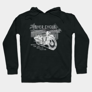 Dyer Cycle Classic Repair - in white Hoodie